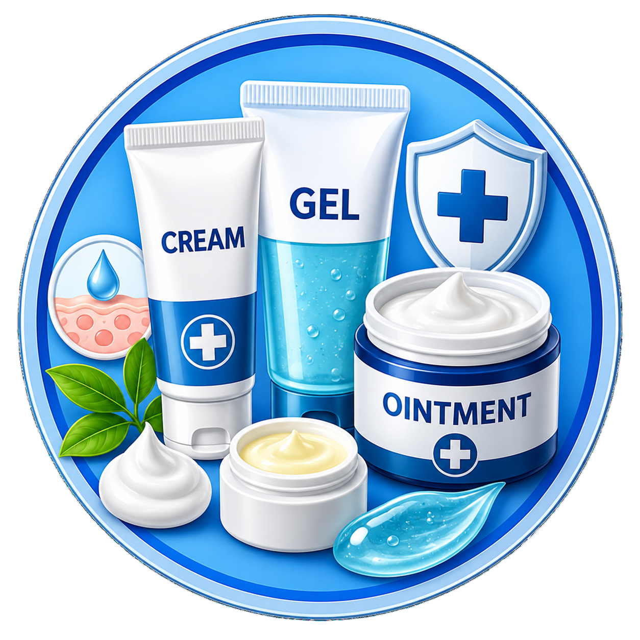 External Preparations – Creams, Gels, Ointment