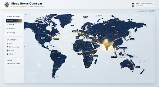 Global Presence Map